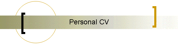 Personal CV