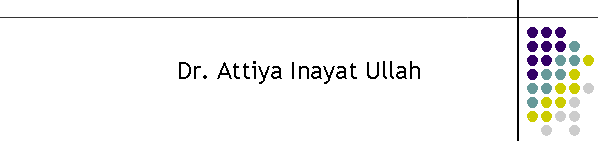 Dr. Attiya Inayat Ullah